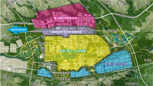 四川省重大招商引资项目集中开工，安博新都国际物流港项目总投资超 8 亿美元